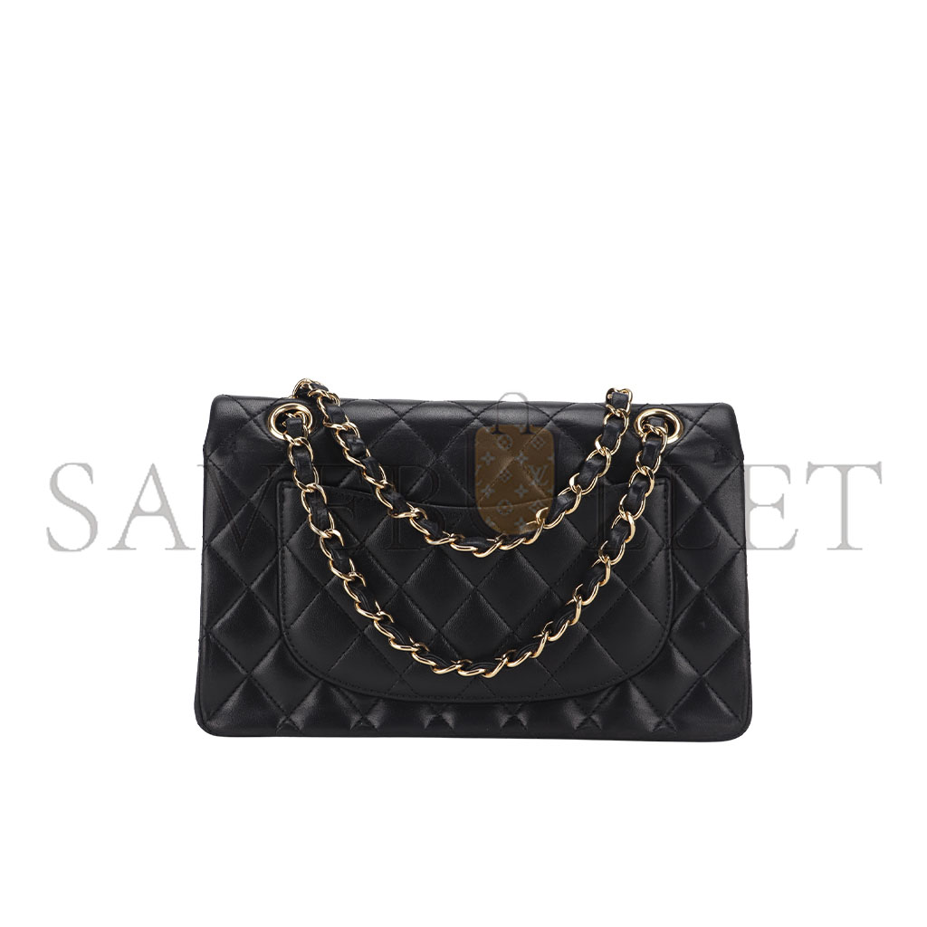 CHANEL MASTER CLASSIC FLAP SMALL BLACK A01113  (23*14.5*6cm)